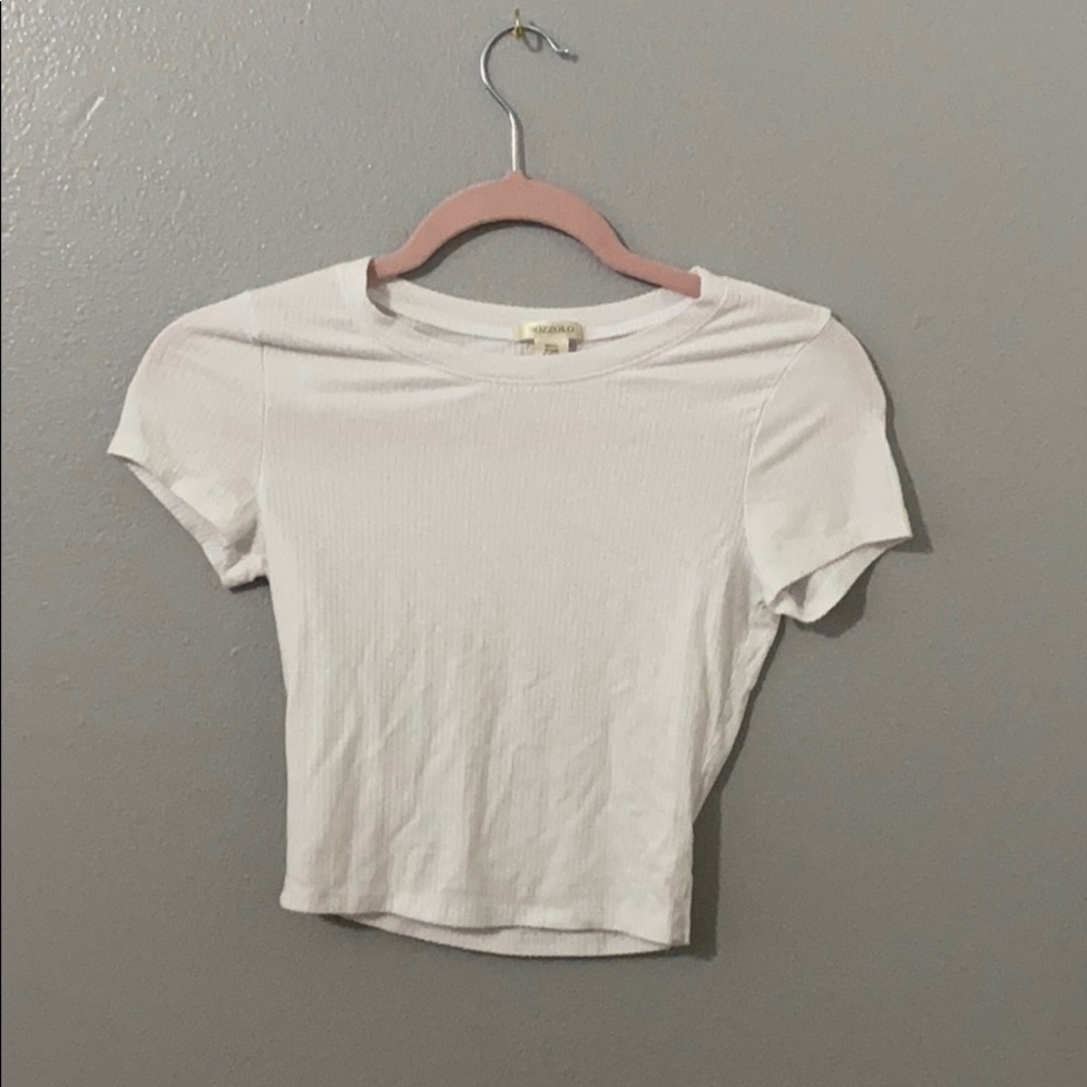 Size S Ribbed Crop Top